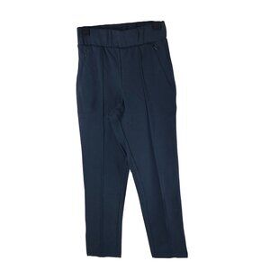 Universal Standard Smart Signature Ponte Pants Pintuck Navy Blue 3XS US 2-4